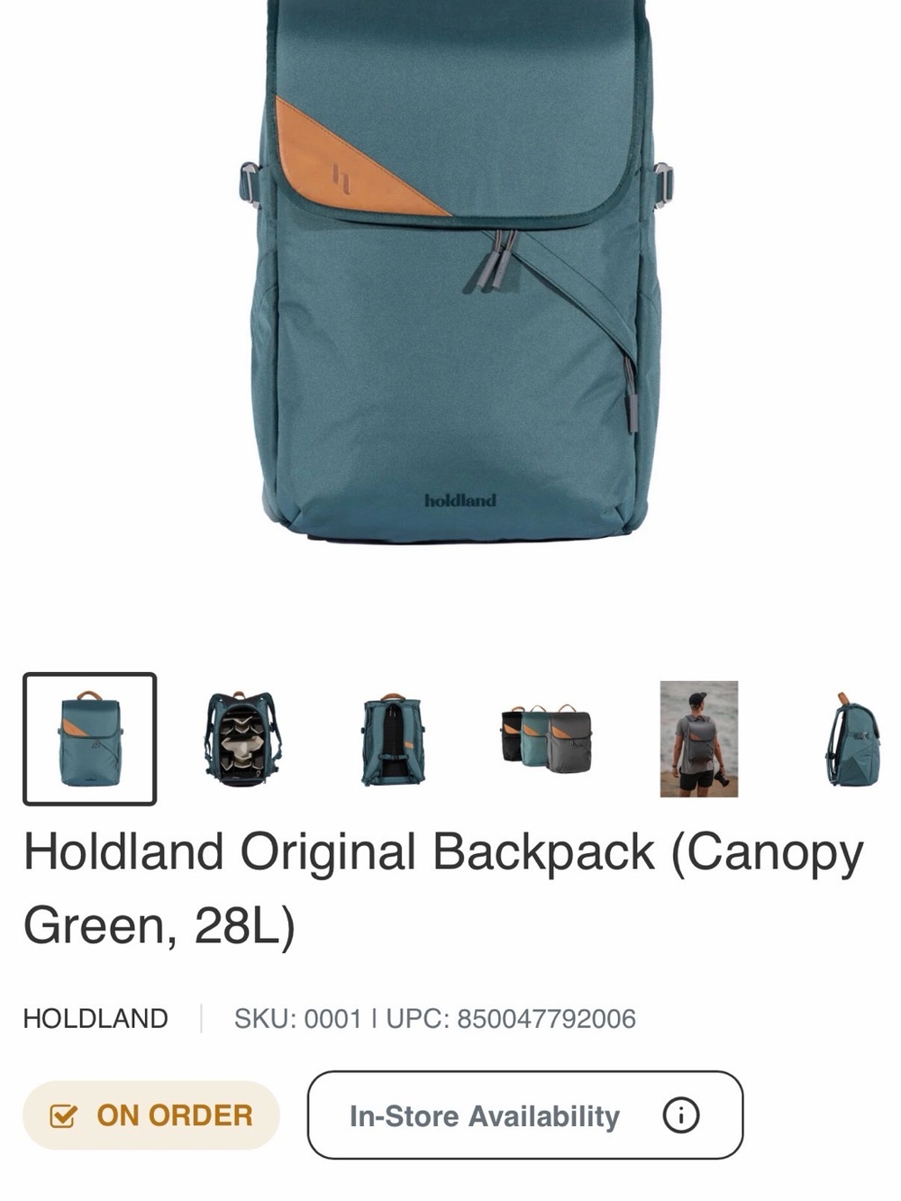 Brand New Holdland Camera Backpack - Picture 4 of 4